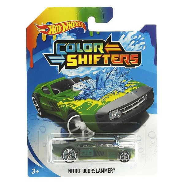 Miniatura Hot Wheels Color Shifter Nitro Doors Lammer DNN10 Escala 1:64 Diecast Metal Original