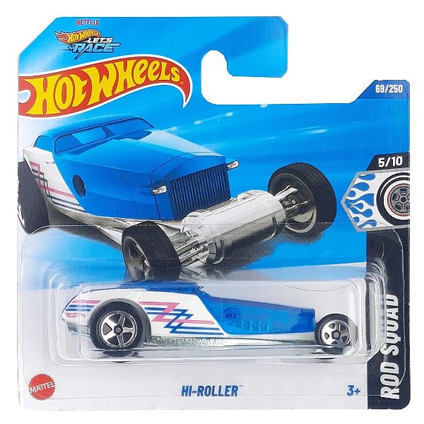 Miniatura Hot Wheels Hi-roller HYX14 243414 Diecast Metal Original Colecionável Autêntica Premium