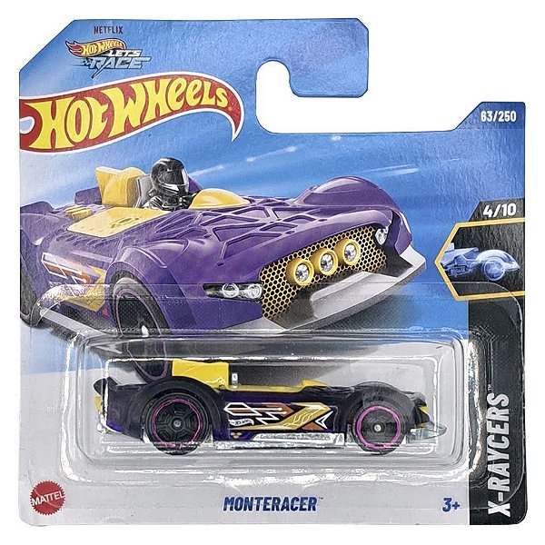 Miniatura Hot Wheels Racer HYX09 Diecast Metal Original Colecionável Autêntica Premium