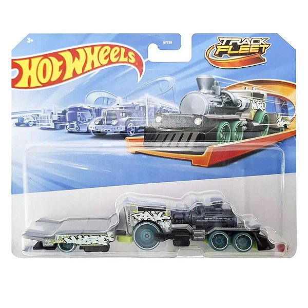 Miniatura Hot Wheels Track Fleet Nitro Rail JCM64 Diecast de Metal Original Lacrada Colecionável Au