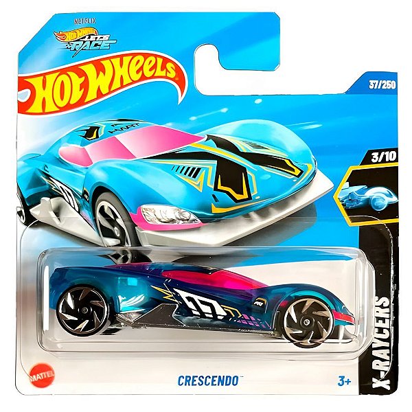 Miniatura Hot Wheels Crescendo HYW89 Diecast Metal Original Colecionável Autêntica Premium
