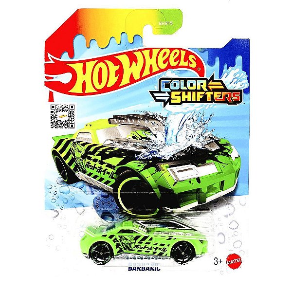 Miniatura Hot Wheels Color Barbaric JCM39 Escala 1:64 Diecast Original Colecionável