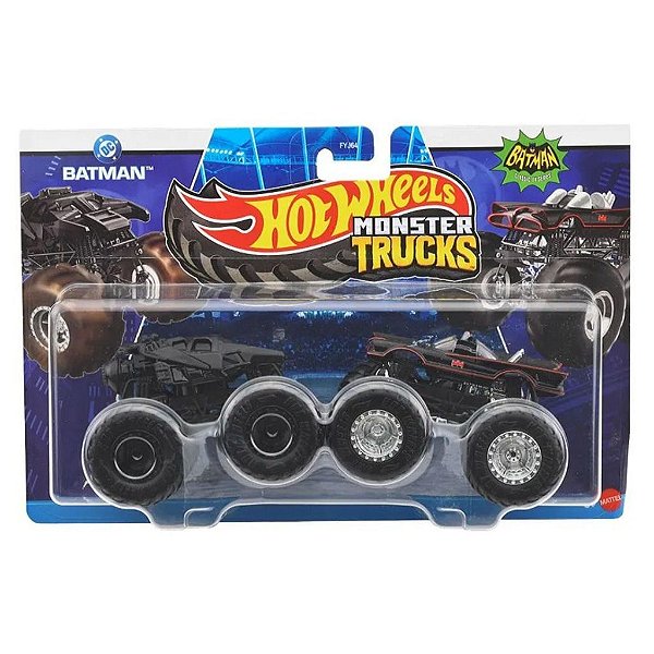 Miniatura Hot Wheels Monster Truck Batman JCC80 Diecast de Metal Original Lacrada Colecionável Autê