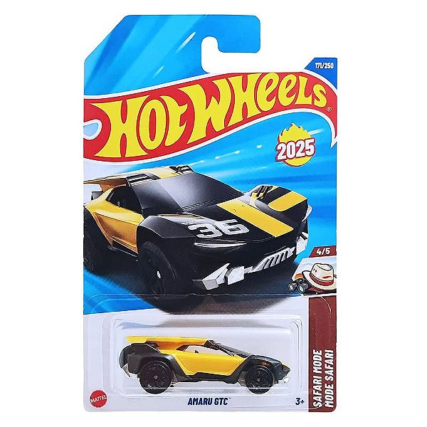 Miniatura Hot Wheels Amaru GTC JBB52 Diecast Metal Original Colecionável Autêntica Premium