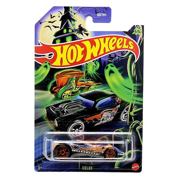 Miniatura Hot Wheels Halloween CUL8R JCG93 Diecast Metal Original Colecionável Autêntica Premium