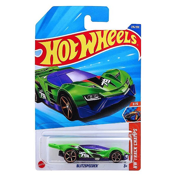 Miniatura Hot Wheels Blitzspeeder JBB32 Diecast Metal Original Colecionável Autêntica Premium
