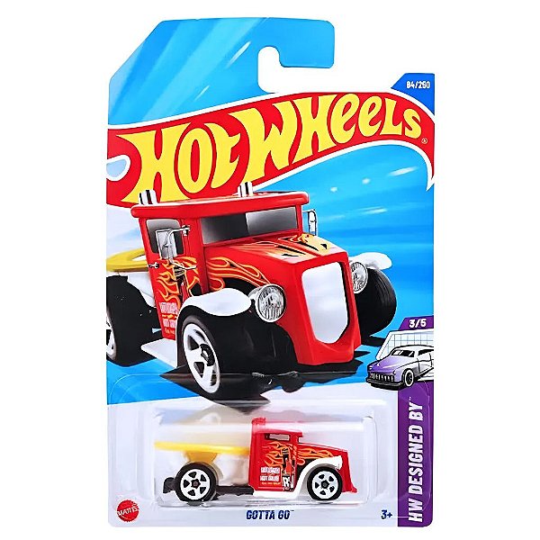 Miniatura Hot Wheels Gotta Go HYX94 Diecast Metal Original Colecionável Autêntica Premium