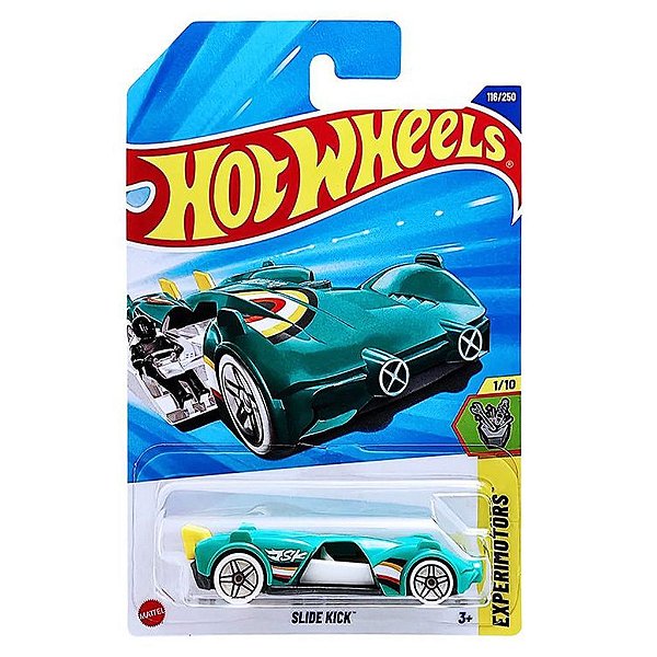 Miniatura Hot Wheels Slide Kick HYY02 Diecast Metal Original Colecionável Autêntica Premium