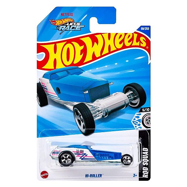 Miniatura Hot Wheels Hi-roller HYX14 231718 Diecast Metal Original Colecionável Autêntica Premium