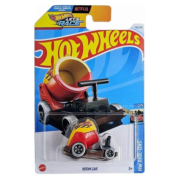 Miniatura Hot Wheels Boom Car HTC38 Diecast Metal Original Colecionável Autêntica Premium