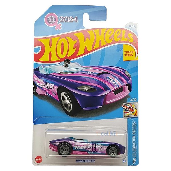 Miniatura Hot Wheels Roadster HRY98 Diecast Metal Original Colecionável Autêntica Premium