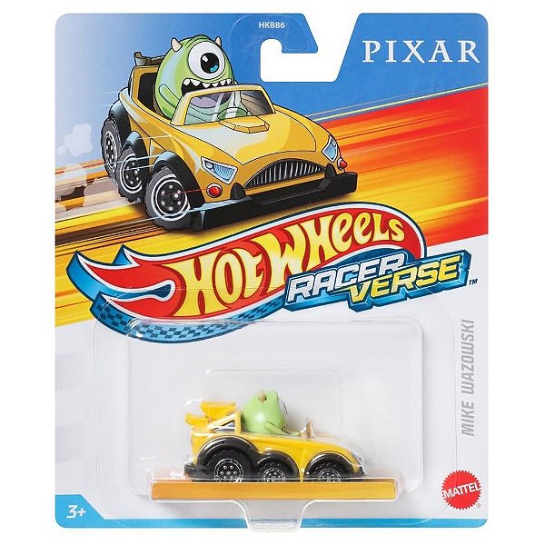 Miniatura Hot Wheels Racerverse Mike Wazowski HKB93 Diecast Original Colecionável