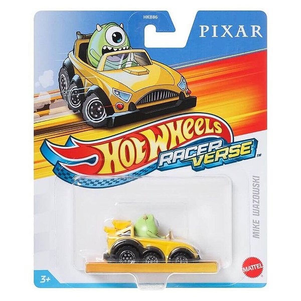Miniatura Hot Wheels Racerverse Mike Wazowski Diecast Metal Original Colecionável Autêntica Premium