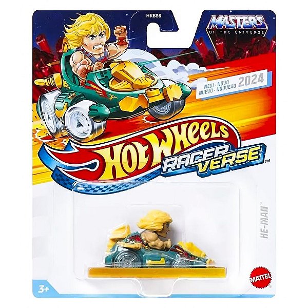 Miniatura Hot Wheels Racerverse He Man In Wind Rider Diecast Original Colecionável