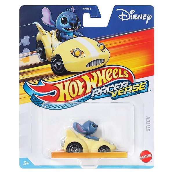 Miniatura Hot Wheels Racerverse STItch HKB90 Diecast Metal Original Colecionável Autêntica Premium