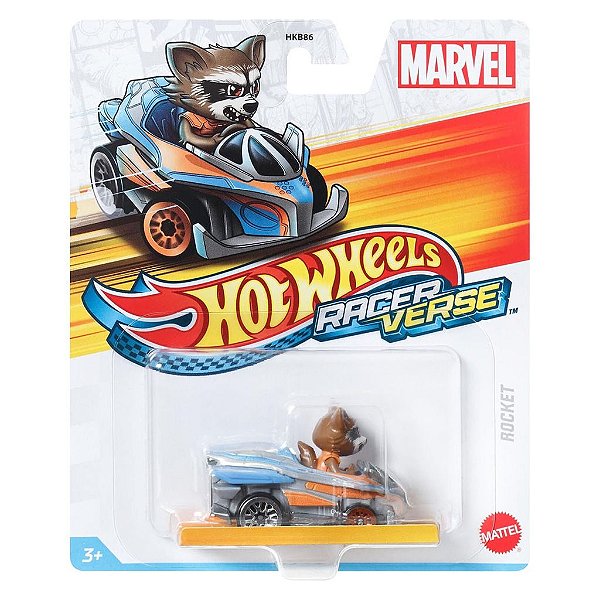 Miniatura Hot Wheels Racerverse Rocket HKC06 Diecast Metal Original Colecionável Autêntica Premium