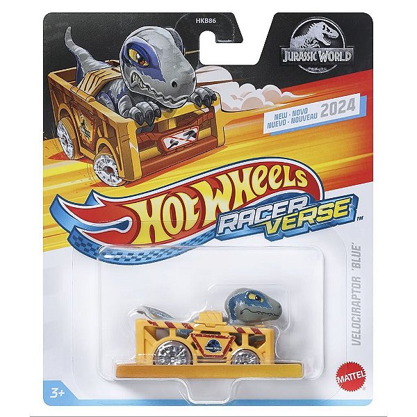 Miniatura Hot Wheels Racerverse Velociraptor Diecast Metal Original Colecionável Autêntica Premium