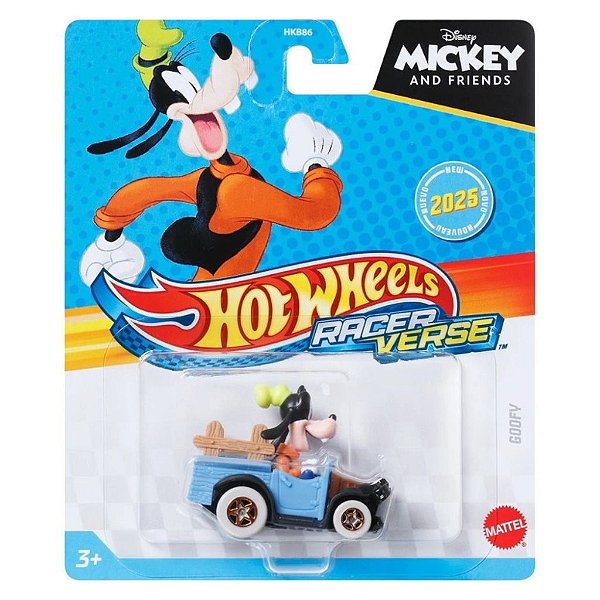 Miniatura Hot Wheels Racerverse Goofy Diecast Metal Original Colecionável Autêntica Premium