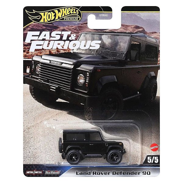 Miniatura Hot Wheels Fast Furious Land Rover Defender 110. Diecast Original Colecionável