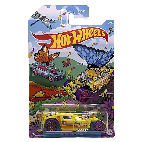 Miniatura Hot Wheels Lethal Diesel JCG85 Diecast Metal Original Colecionável Autêntica Premium