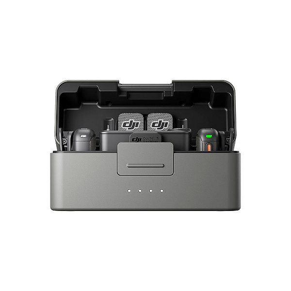 Microfone Sem Fio DJI Mic 3 (2 TX + 1 RX + com Case de Carga) Original Lacrado — Produto Oficial DJI