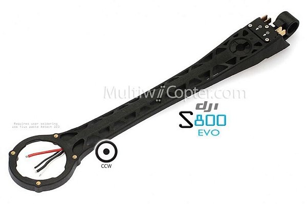 Braço 137393 para DJI S800 EVO — Peça de Reposição Original DJI Autêntica de Alta Qualidade