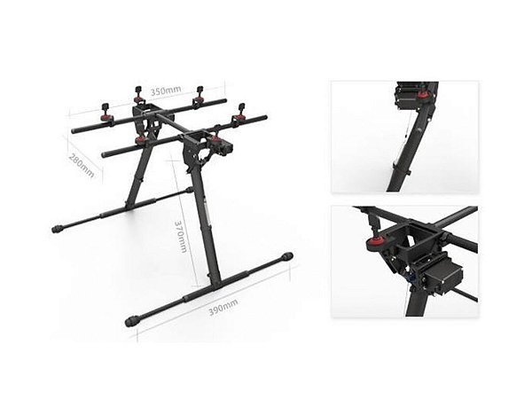 Trem de Pouso Retrátil para DJI Spreading Wings S800 — Peça de Reposição Original DJI