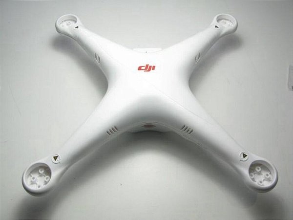 Carcaça para DJI Phantom — Peça de Reposição Original DJI Autêntica (Part 8) de Alta Qualidade
