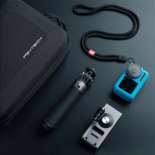Kit de Viagem PGYTECH para DJI Osmo Action — Acessório Original Lacrado Autêntico de Alta Qualidade