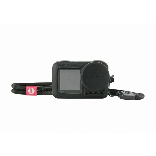 Capa de Silicone (preto) PGYTECH para DJI Osmo Action — Acessório Original Lacrado