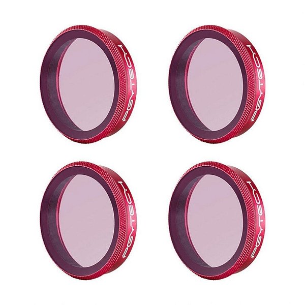 Acessório PGYTECH Kit de Filtros ND para DJI Osmo Action — Original Lacrado Autêntico Premium