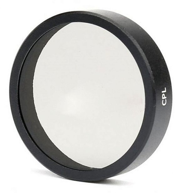 Filtro Polarizador CPL para DJI Phantom 4 e Phantom 3 — Peça de Reposição Original DJI