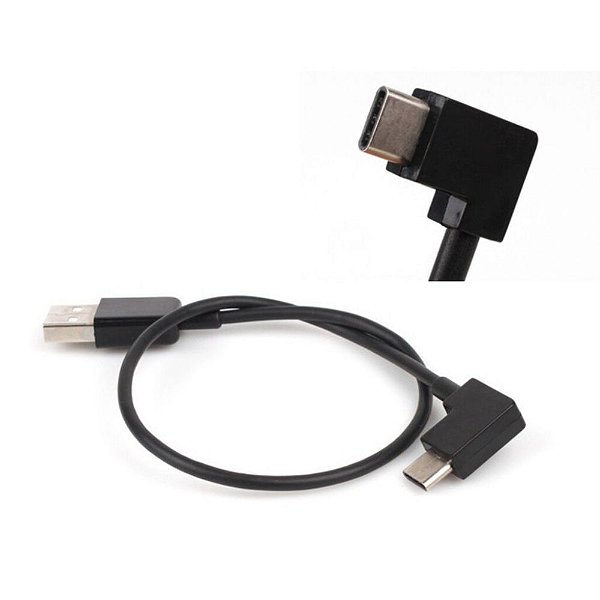 Cabo de Dados USB-C para DJI Phantom 4 — Peça de Reposição Original DJI Autêntica de Alta Qualidade