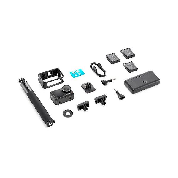 Câmera DJI OSMO ACTION 4 ADVENTURE COMBO — Original Lacrada Autêntica com Garantia Drive Collection