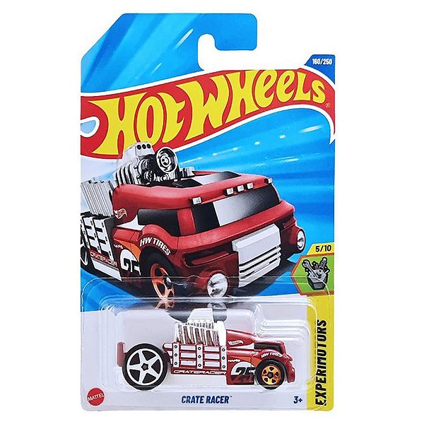 Carrinho Hot Wheels Crate Racer — Produto Original Autêntico Lacrado com Garantia Drive Collection