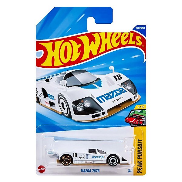 Carrinho Hot Wheels Mazda 787b — Produto Original Autêntico Lacrado com Garantia Drive Collection
