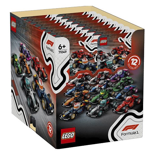 LEGO Minifigura Formula 1 — Produto Original Autêntico Lacrado com Garantia Drive Collection
