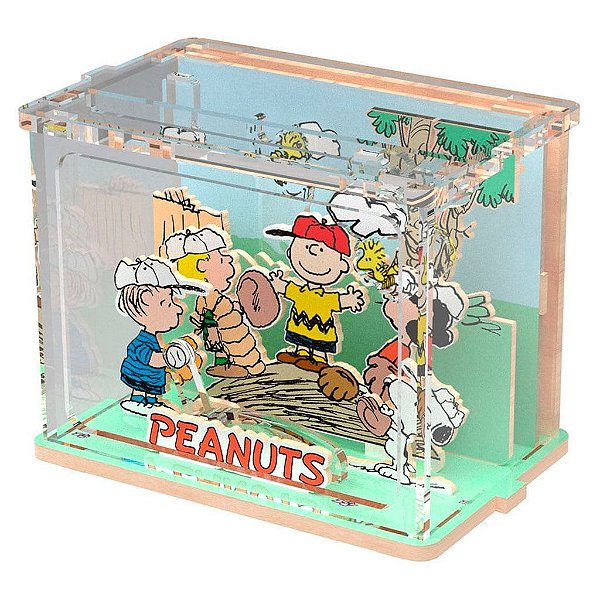 Puremind Kit de Madeira Snoopy Baseball Time Wooden — Original Lacrado com Garantia Drive Collection