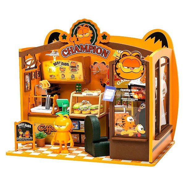 Puremind Kit de Montar Garfield Cafe — Original Autêntico Lacrado com Garantia Drive Collection