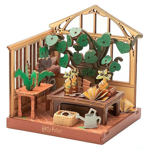 Puremind Kit de Montar Harry Potter Classes Herbology Series — Original Autêntico Drive Collection