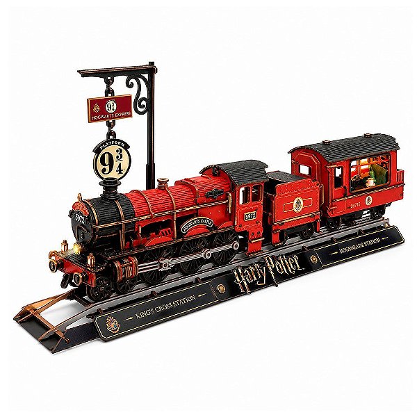Puremind Kit de Montar Harry Potter Hogwarts Express — Original Autêntico Drive Collection