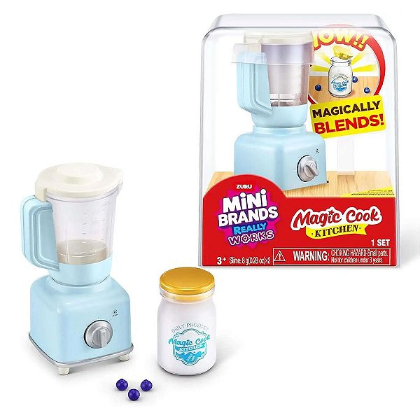 Zuru Cápsula Mini Brands Magic Cook Kitchen Magically Blends — Original Autêntico Drive Collection