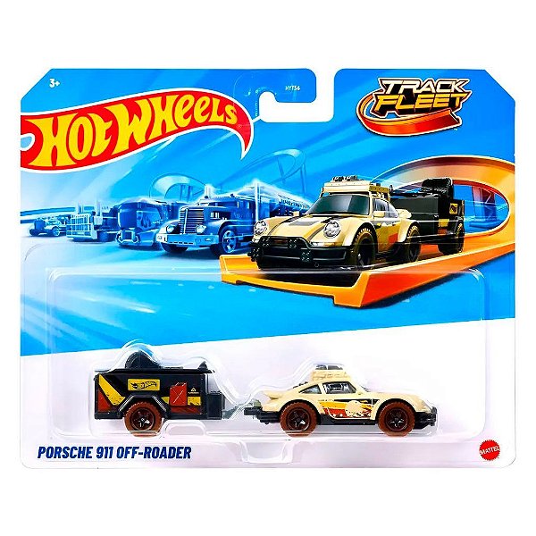 Hot Wheels Carrinho Hot Wheel Track Fleet Porshe 911 Off Roader — Original Drive Collection