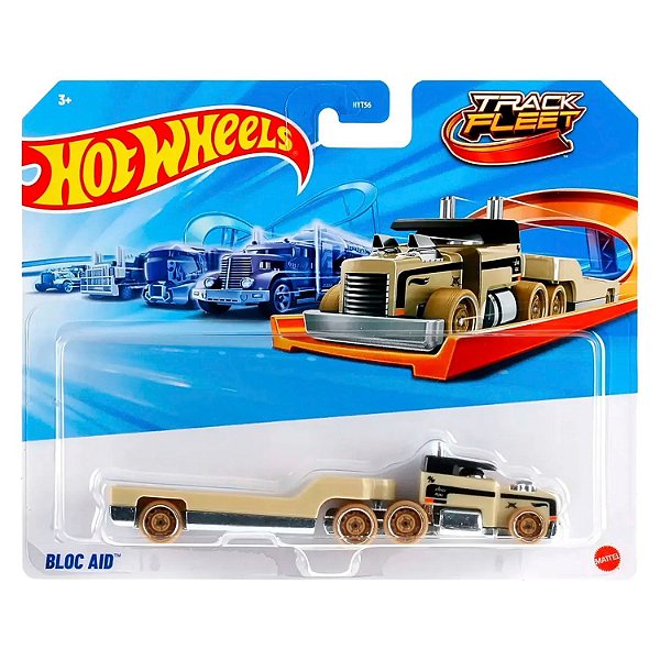 Hot Wheels Carrinho Hot Wheel Track Fleet Bloc Aid — Original Lacrado com Garantia Drive Collection