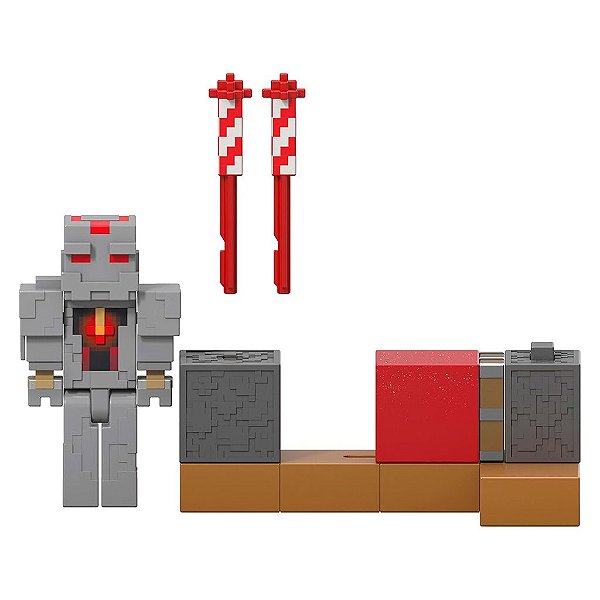 Mattel Minecraft 3.25 Protectors Firework Launcher — Original Lacrado com Garantia Drive Collection