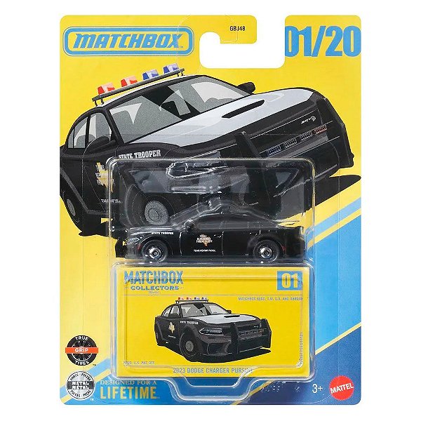 Carrinho Matchbox Premium Collector Dodge Charger — Original Lacrado com Garantia Drive Collection