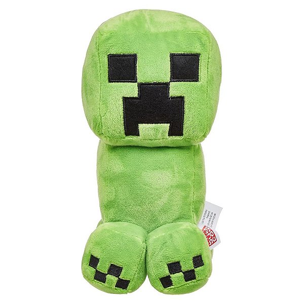 Pelúcia Mattel 8* Minecraft Basic Creeper — Original Autêntico Lacrado com Garantia Drive Collection