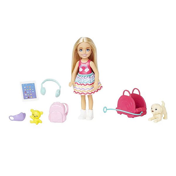 Boneca Mattel Barbie Travel Chelsea — Original Autêntico Lacrado com Garantia Drive Collection