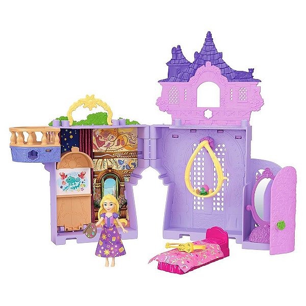 Boneca Disney Story Time Stackers Small Rapunzel