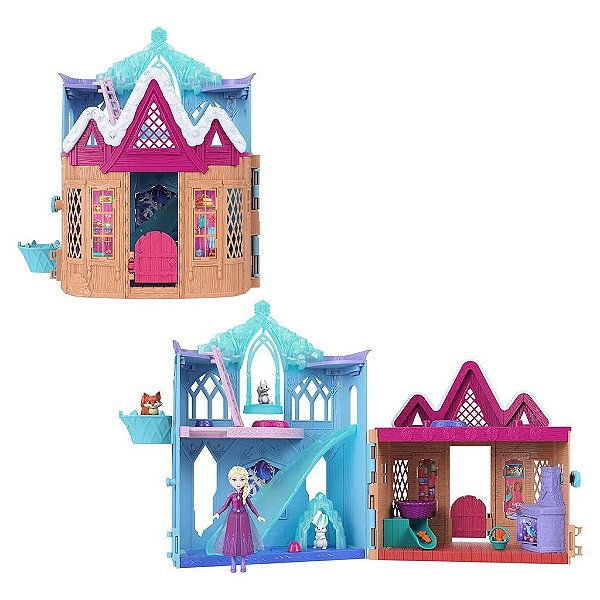 Boneca Mattel Disney Frozen Winter Animal Fun Playset — Original Autêntico Drive Collection